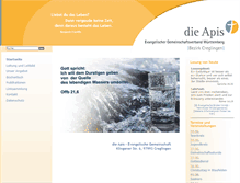 Tablet Screenshot of creglingen.die-apis.de